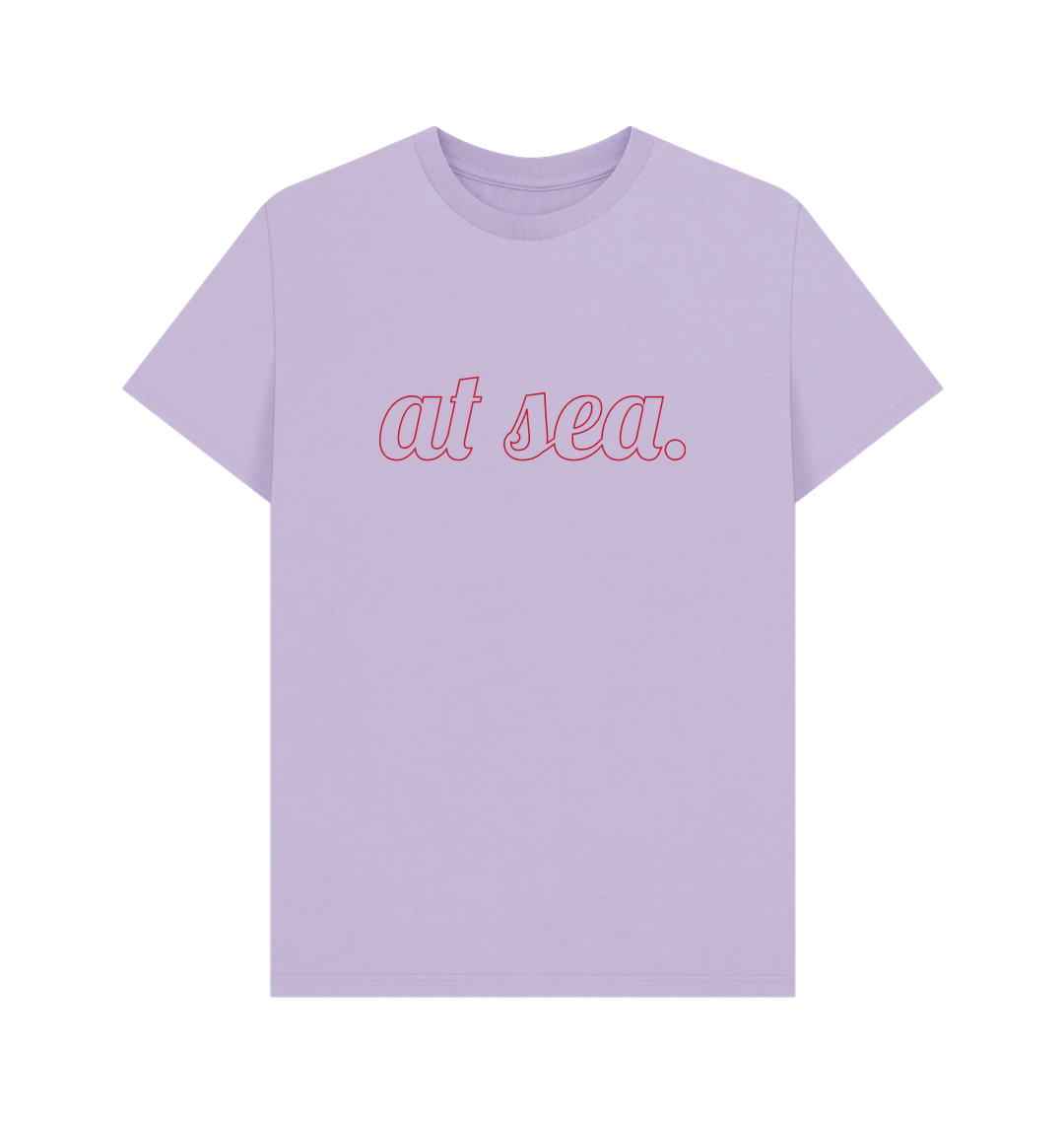 Lilac Printed T-shirt