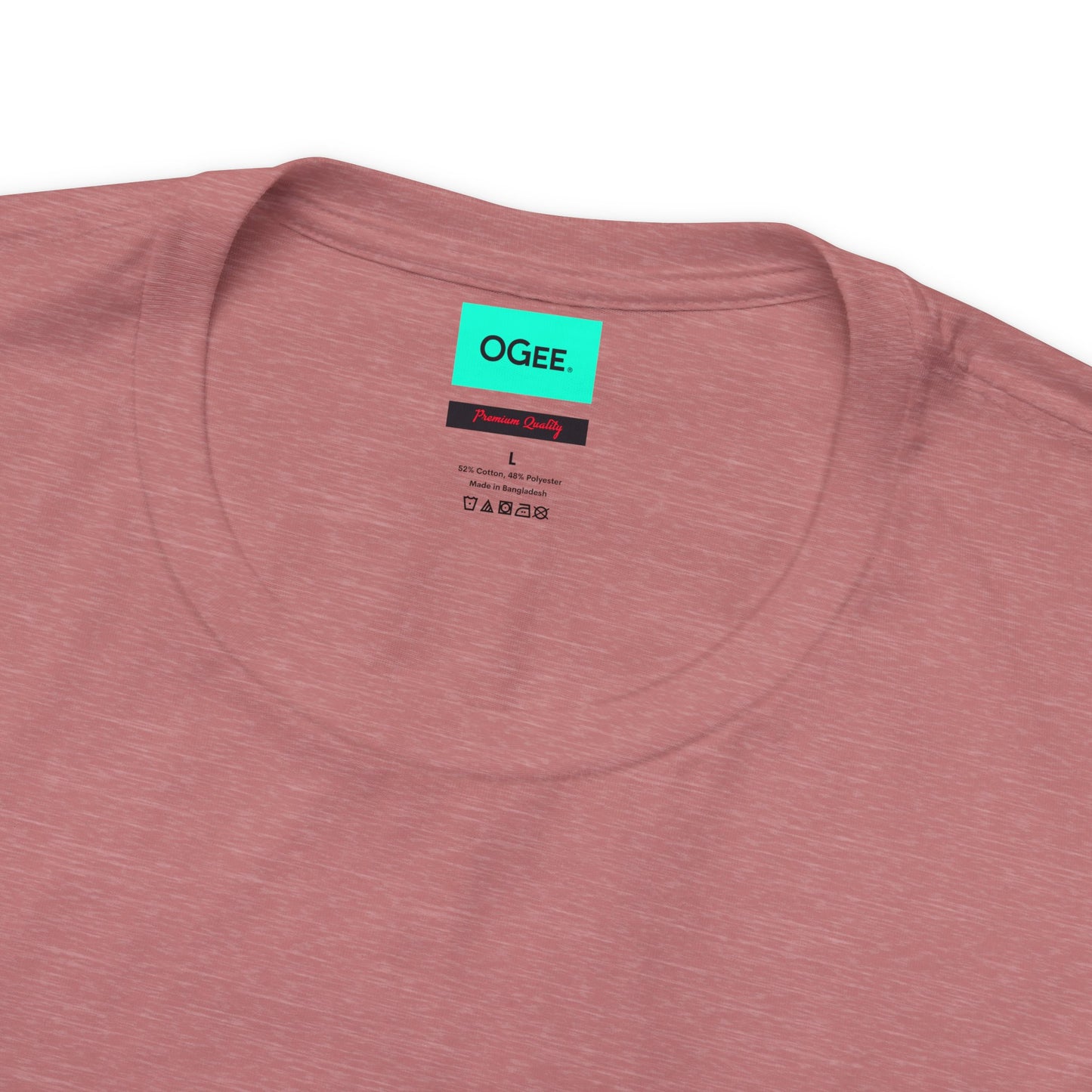 OGEE Men's Cotton t-shirt Heather Essential