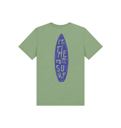 Sage Printed Kids T-Shirt Back