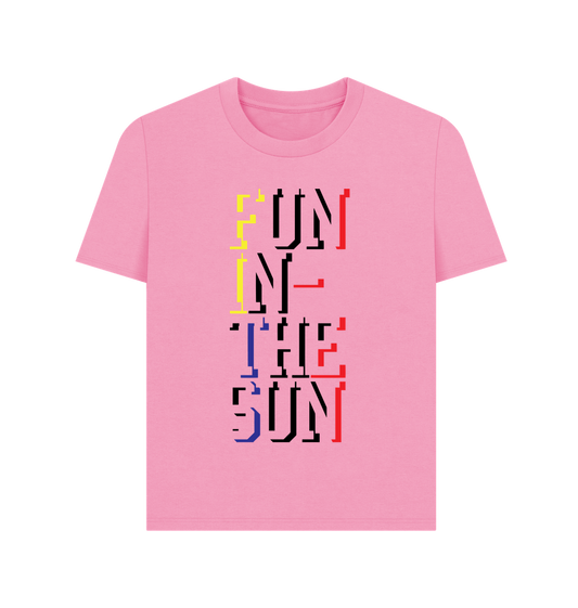 Rose Pink Printed T-shirt