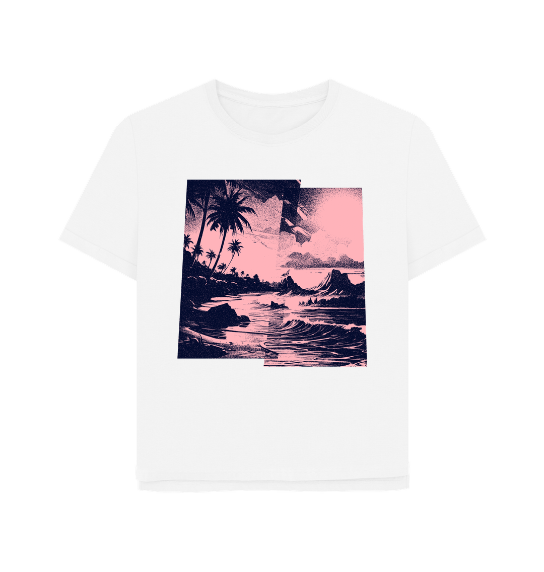 White Printed T-shirt