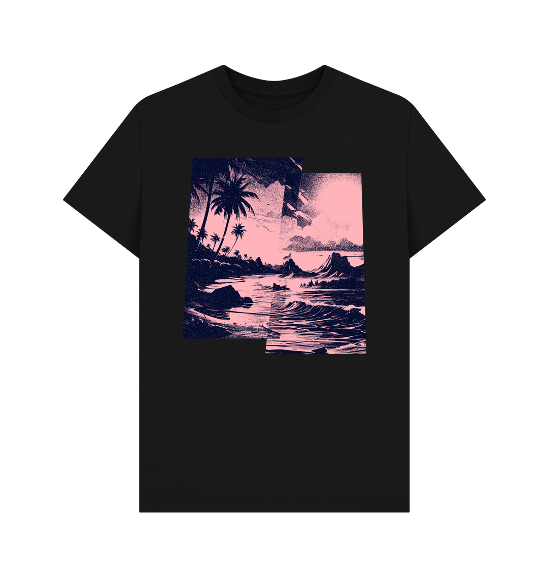 Black Printed T-shirt