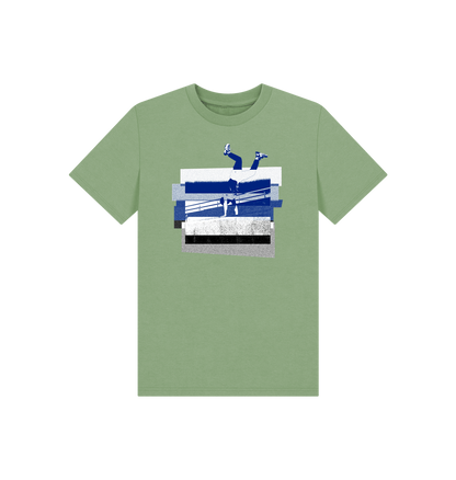 Sage Printed Kids T-Shirt