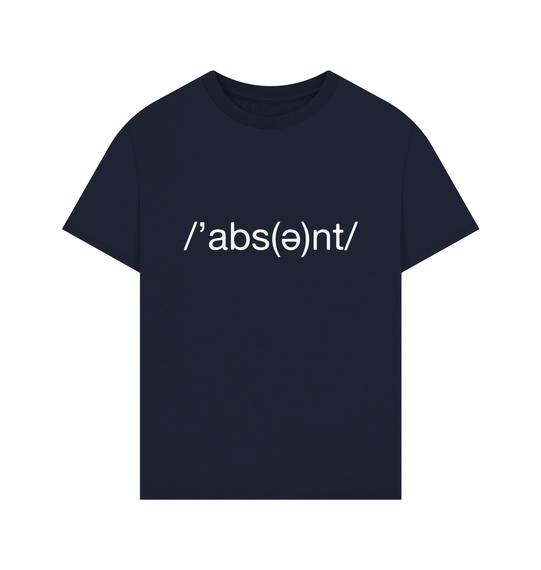 Navy Printed T-shirt Front
