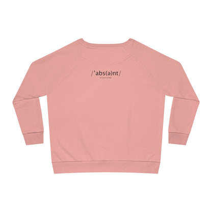 OGEE Women's Relaxed Fit Absent Sweatshirt