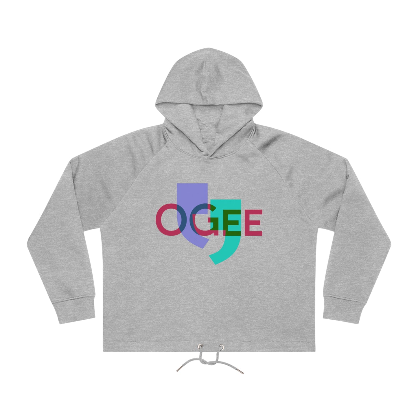 OGEE Women's Exclaimed Cropped Hoodie