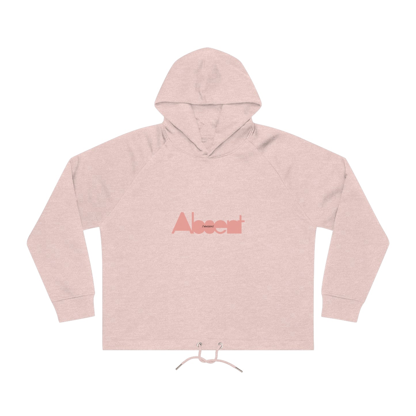 OGEE Women's Absent Cropped Hoodie