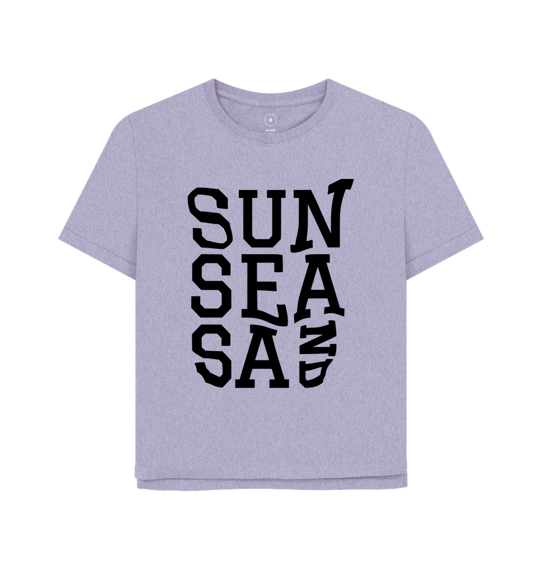 Lavender Printed T-shirt
