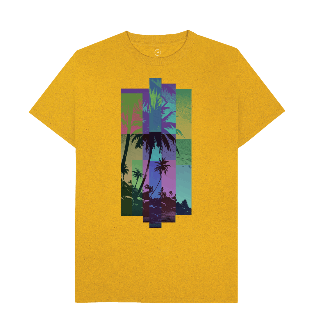 Sunflower Yellow Recycled Printed T-Shirt