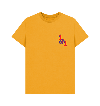 Mustard Printed T-shirt Front