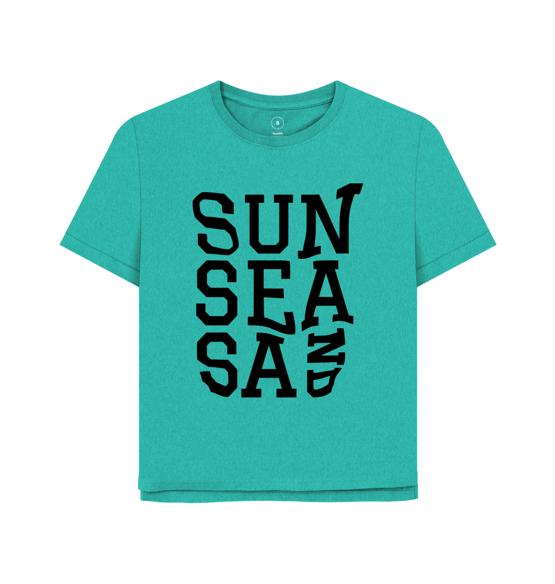 Seagrass Green Printed T-shirt