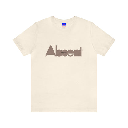 Original Cotton t-shirt with Absent print