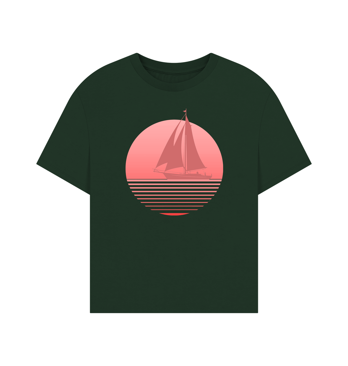 Evergreen Printed T-shirt Front