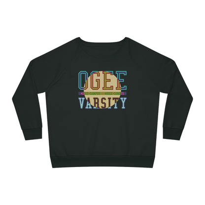 OGEE Women's Relaxed Fit Crew Neck Sweatshirt