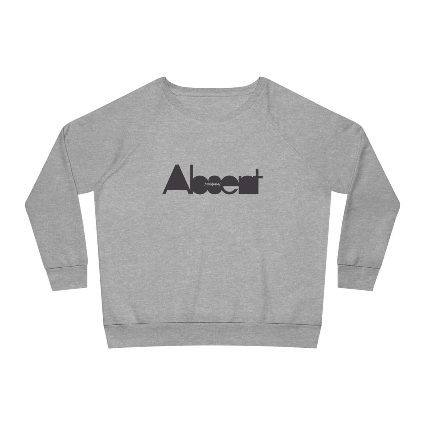 OGEE Women's Relaxed Fit Absent Sweatshirt