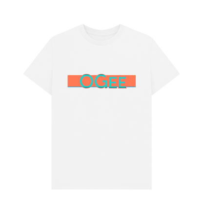 White Printed T-shirt Front