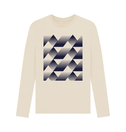 Oat Printed Long Sleeve T Shirt Front