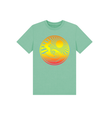 Peppermint Printed Kids T-Shirt Front