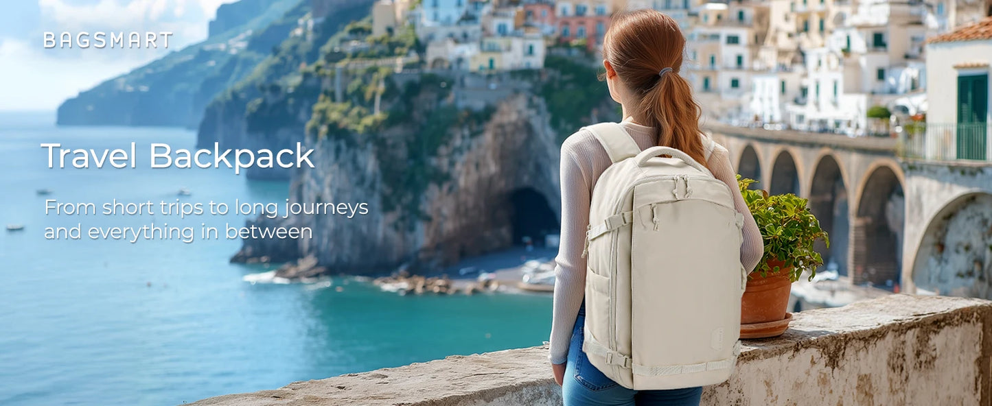 The Voyager Carry-On Backpack: Effortless Elegance for the Modern Nomad