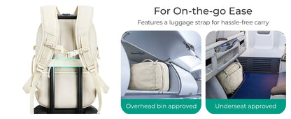 The Voyager Carry-On Backpack: Effortless Elegance for the Modern Nomad