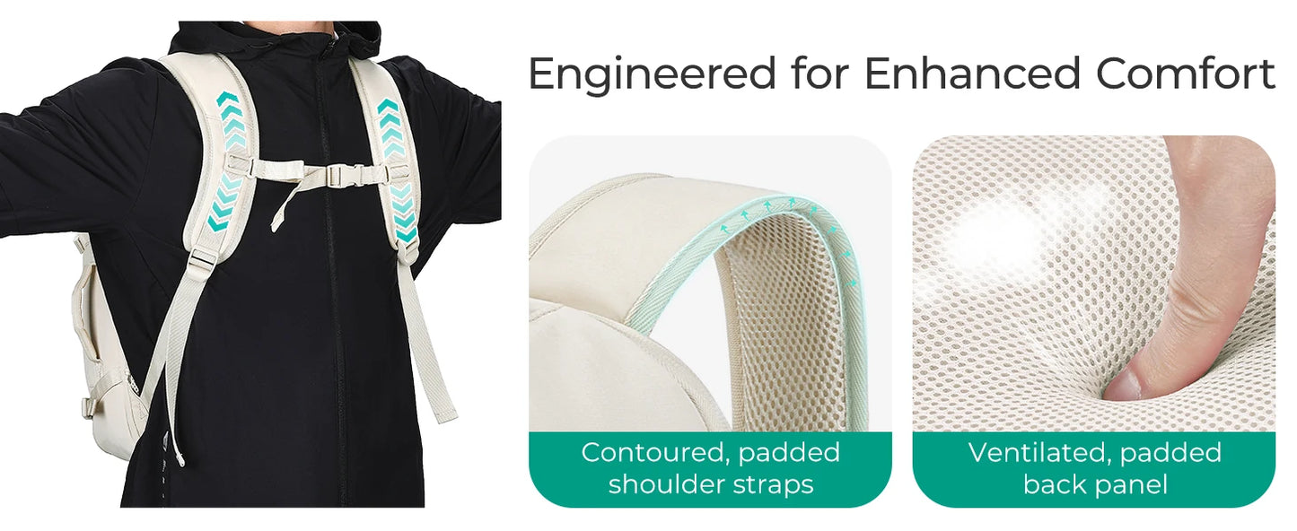 The Voyager Carry-On Backpack: Effortless Elegance for the Modern Nomad