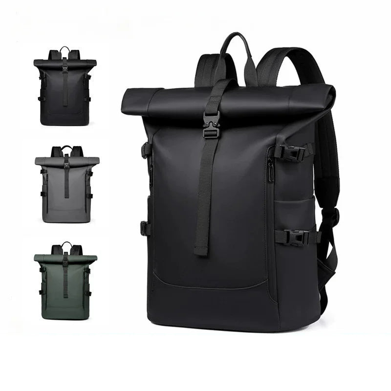Unisex Urban Nomad Roll-Top Backpack