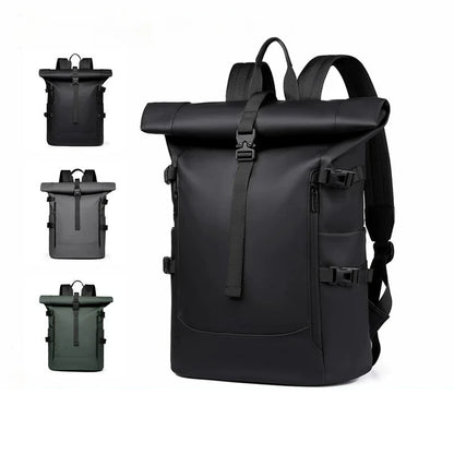 Unisex Urban Nomad Roll-Top Backpack