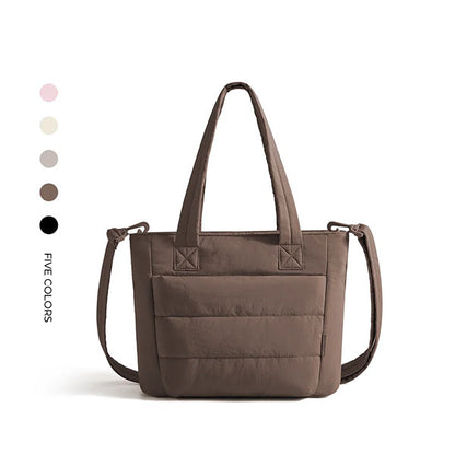 The Puffer Chic Tote: Your Elevated Everyday Companion