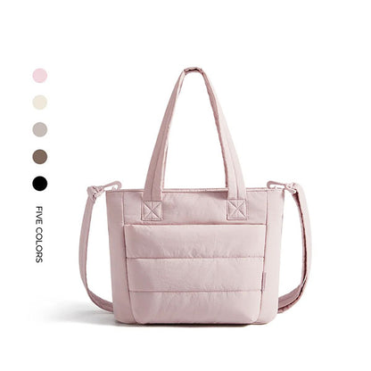 The Puffer Chic Tote: Your Elevated Everyday Companion