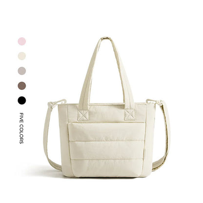 The Puffer Chic Tote: Your Elevated Everyday Companion