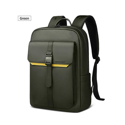 The Modern Commuter: HEROIC KNIGHT Flap Laptop Backpack
