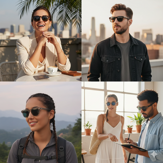 REBORN Authentic Acetate Sunglasses | Timeless Men Women Style