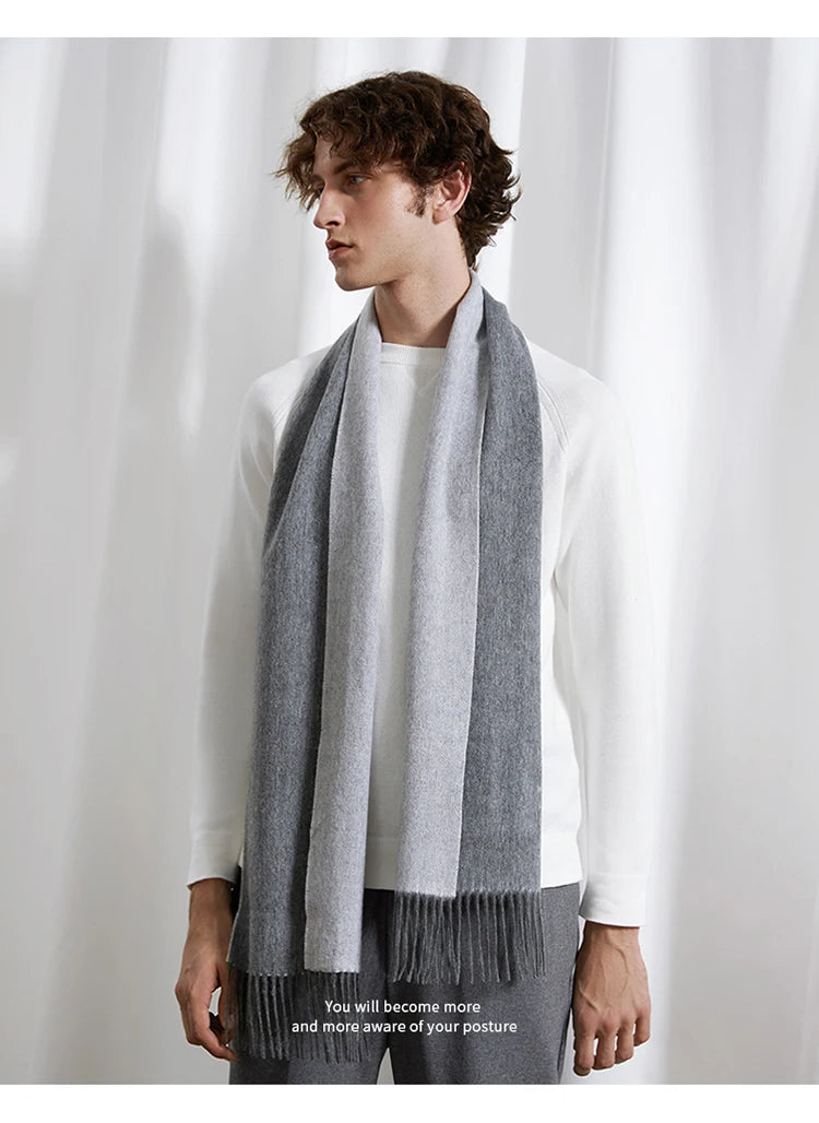 The Metro-Poly 100% Wool Scarf