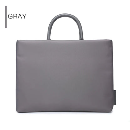The Executive Tote: Signature Nylon Laptop Handbag