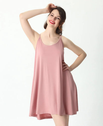 The Midnight Air Slip: Cool Comfort for Every Curve Plus Size Sleepwear