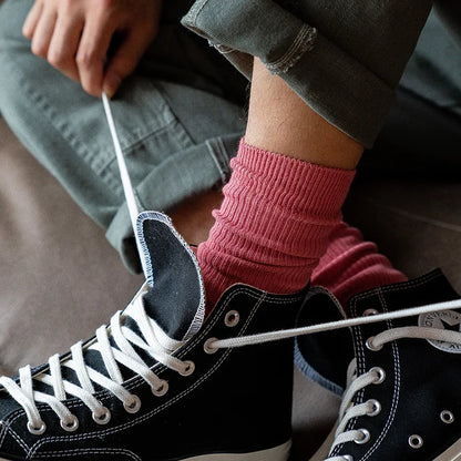 Originals Japanese Double Needles Cotton Long Socks