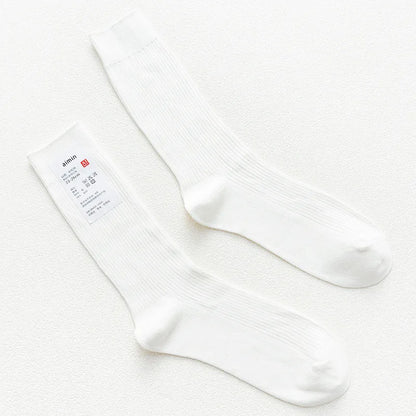 Originals Japanese Double Needles Cotton Long Socks