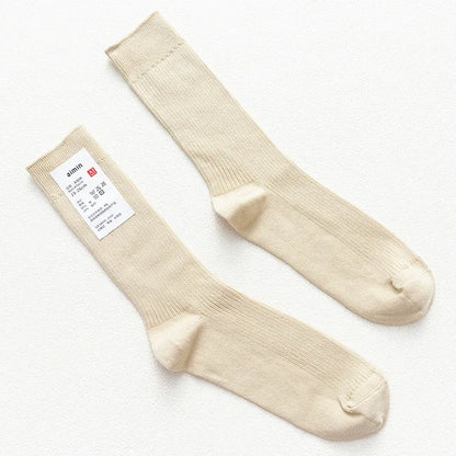 Originals Japanese Double Needles Cotton Long Socks