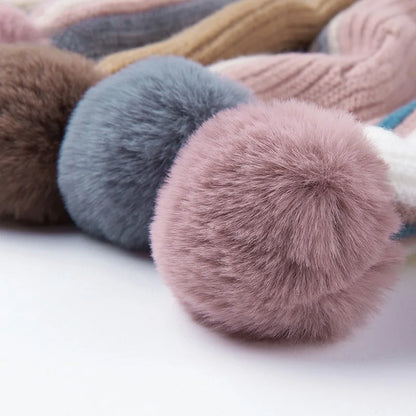 Children's Knitted Neck Warmers Scarf