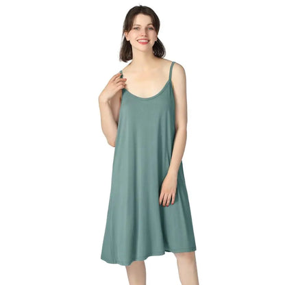 The Midnight Air Slip: Cool Comfort for Every Curve Plus Size Sleepwear