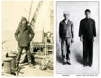 The Deep Watch: WW2 Men'sUSN Wool Knit Cap