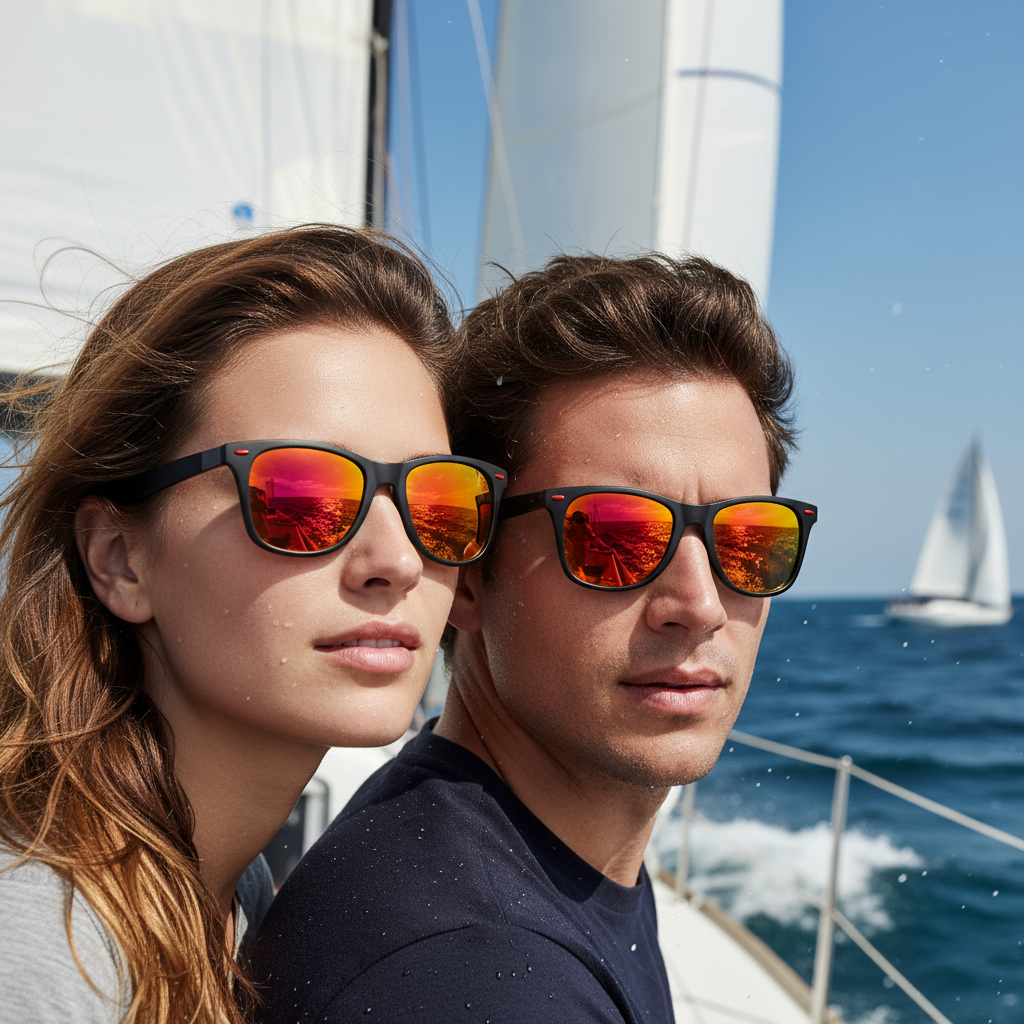 The Horizon Modern Classic Square |  Polarized Sunglasses 100% UV Protection for Men and Women