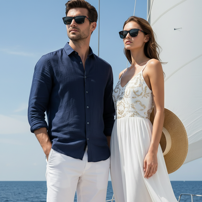 The Horizon Modern Classic Square |  Polarized Sunglasses 100% UV Protection for Men and Women