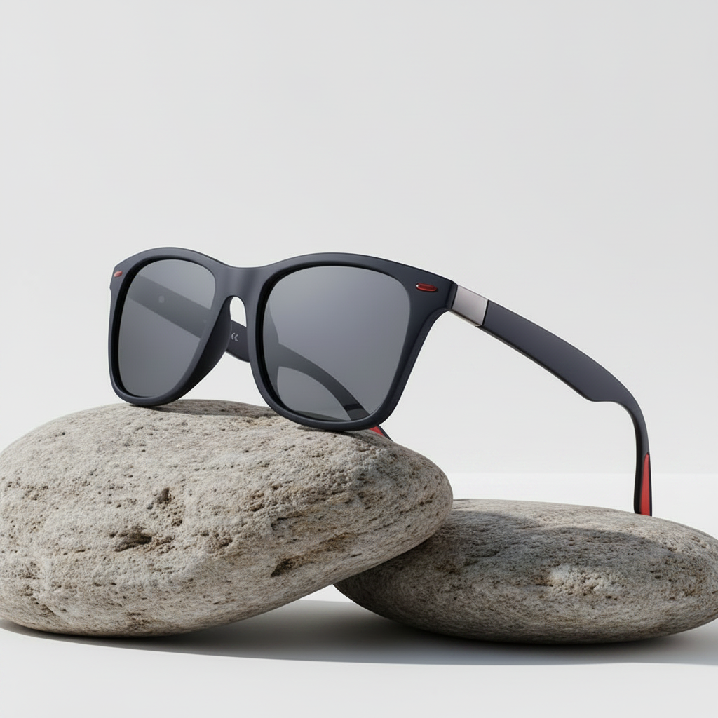 The Horizon Modern Classic Square |  Polarized Sunglasses 100% UV Protection for Men and Women