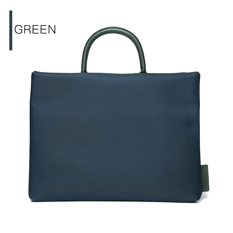 The Executive Tote: Signature Nylon Laptop Handbag