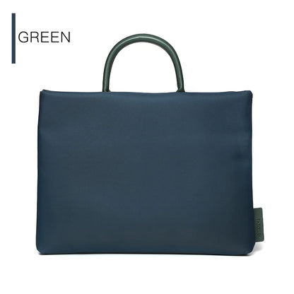 The Executive Tote: Signature Nylon Laptop Handbag