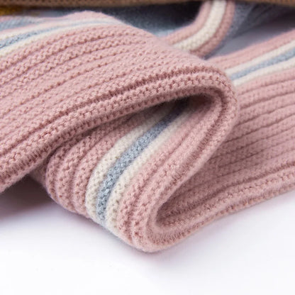 Children's Knitted Neck Warmers Scarf