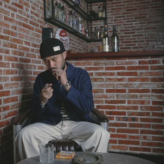 The Deep Watch: WW2 Men'sUSN Wool Knit Cap