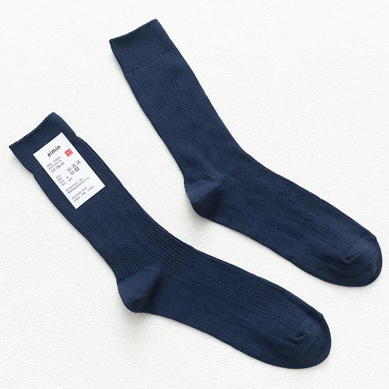 Originals Japanese Double Needles Cotton Long Socks