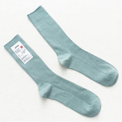 Originals Japanese Double Needles Cotton Long Socks
